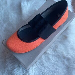 Camper woman’s Orange and Black Shoes